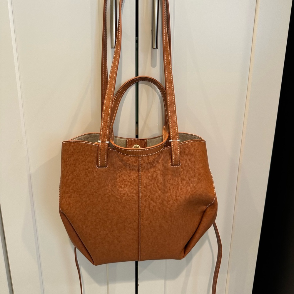 Elegant Tan Tote Bag
